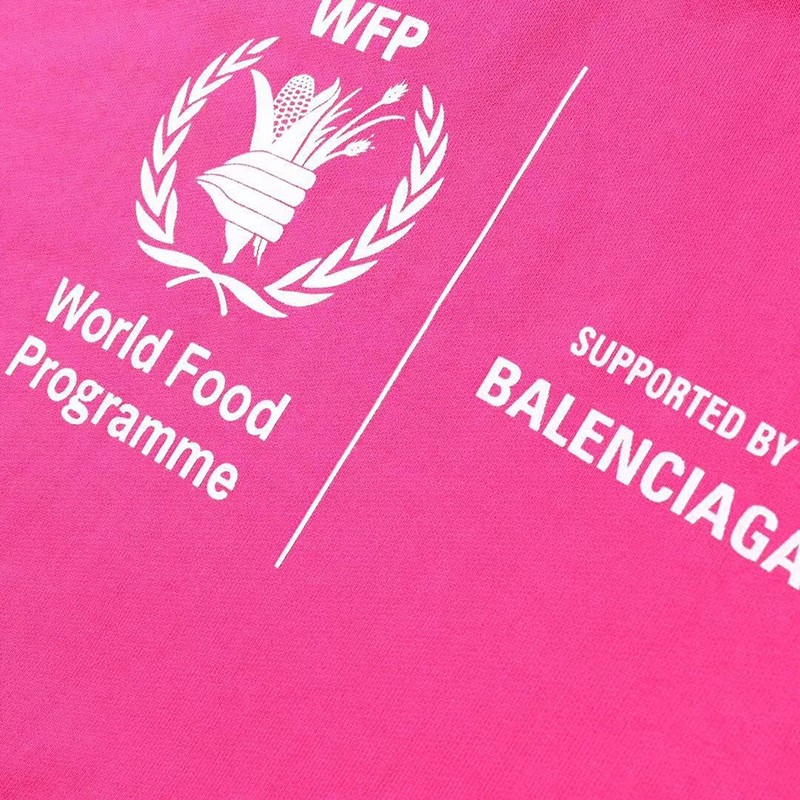 バレンシアガ コピー WFP フーディ ピンク パーカー bak63653